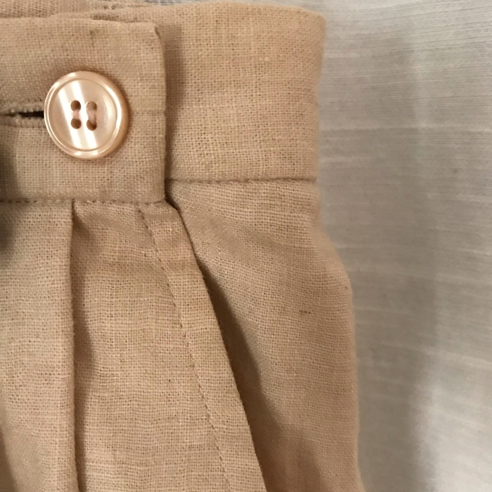 Vintage mom cropped  pants with pleats!
